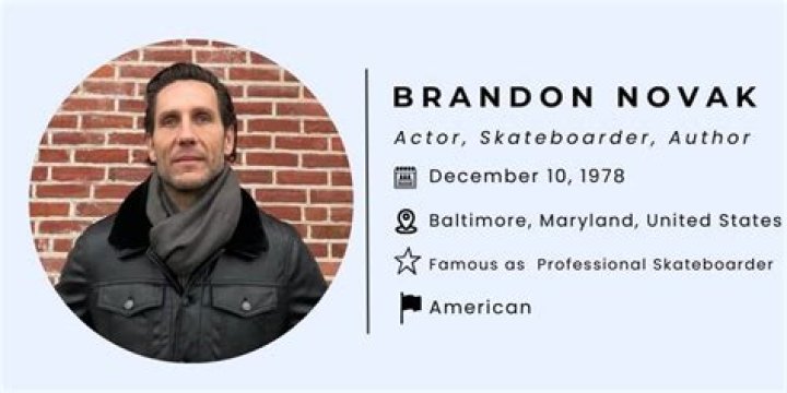 Brandon Novak Net Worth - Wiki, Age, Weight and Height, Relationships, Family, and More