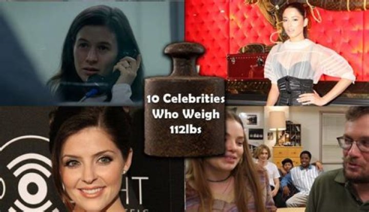 Celebrities who weigh 48 kg or 105 lbs