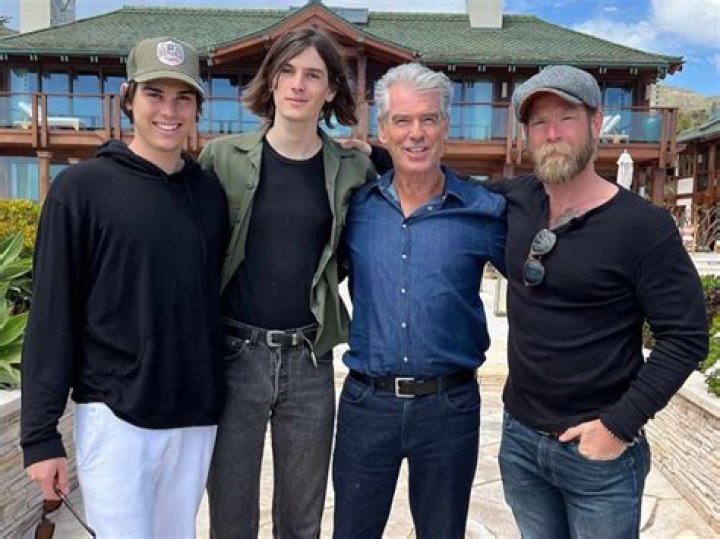 Celebrity Kid, Paris Brosnan, a young model is known as the son of Pierce Brosnan, on-screen James Bond.