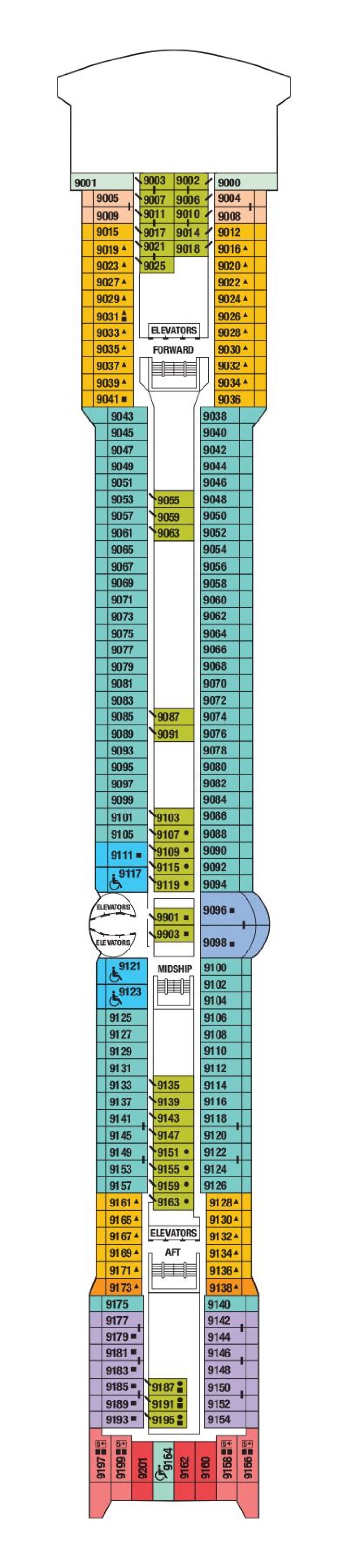 Celebrity Millennium Deck Plans | Celebrity Cruises