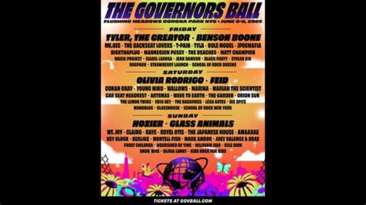 The Governor’s Ball Lineup Has Been Announced
