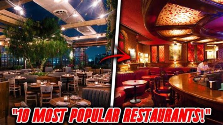 The Most Popular Restaurants for Spotting Celebrities