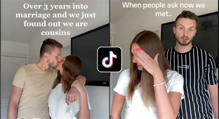 TikTok married couple stay together after finding out they're actually cousins
