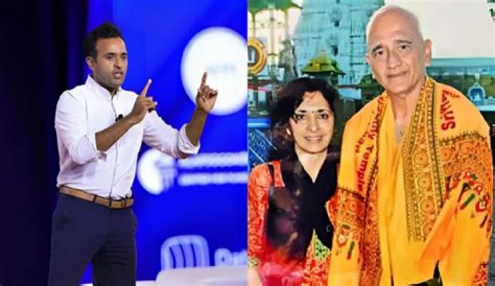 Vivek Ramaswamy Parents: Vivek Ganapathy, Geetha Ramaswamy Age Gap
