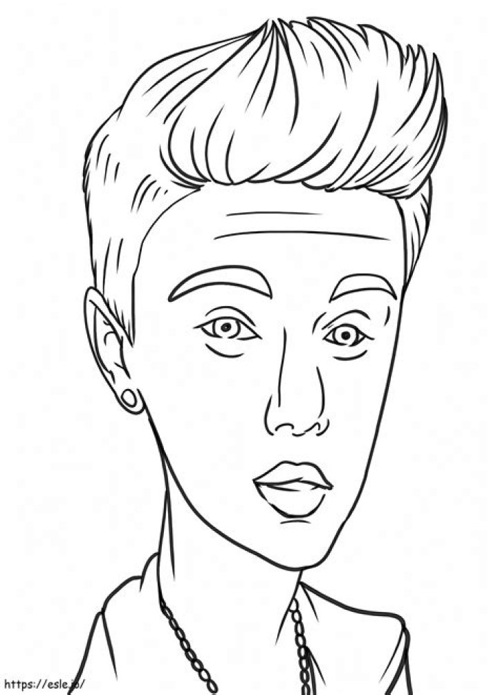 Yes, Justin Bieber Coloring Pages Are Everywhere