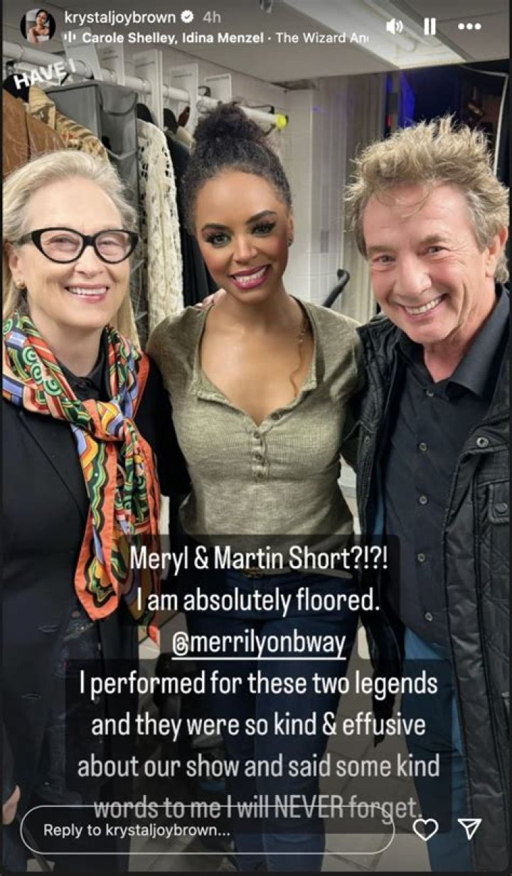 You guys, are Meryl Streep & Martin Short actually happening or what??